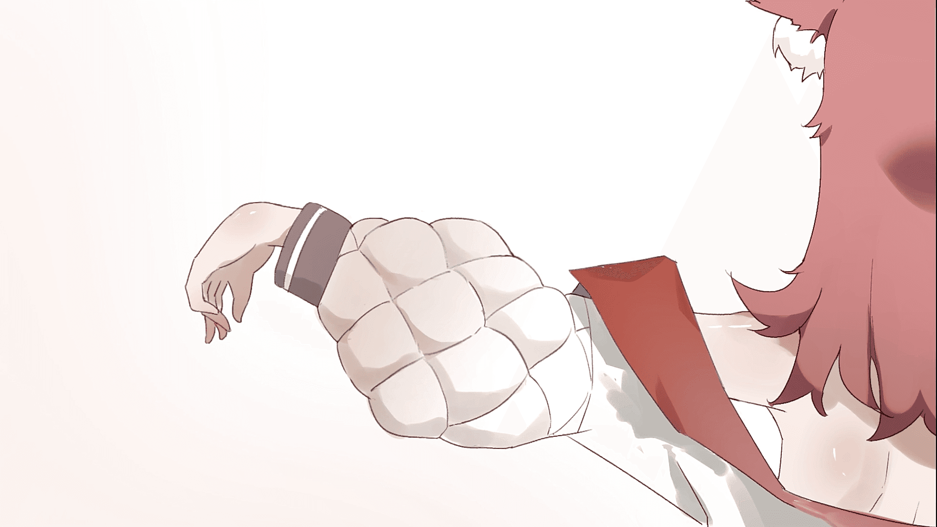 Uriyoo side pose with sleeve detail